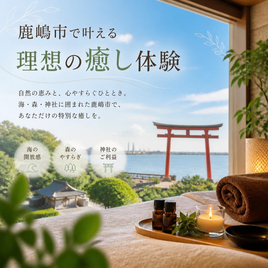 鹿嶋市で叶える理想の癒し体験
